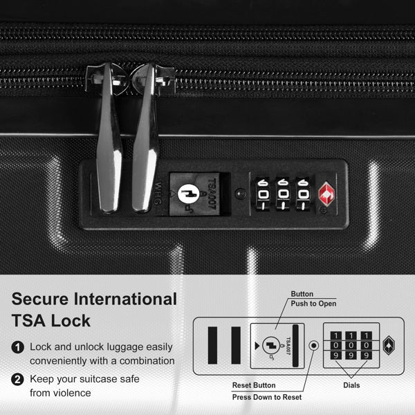 HUNTSVILLE Set of 3 Luggage