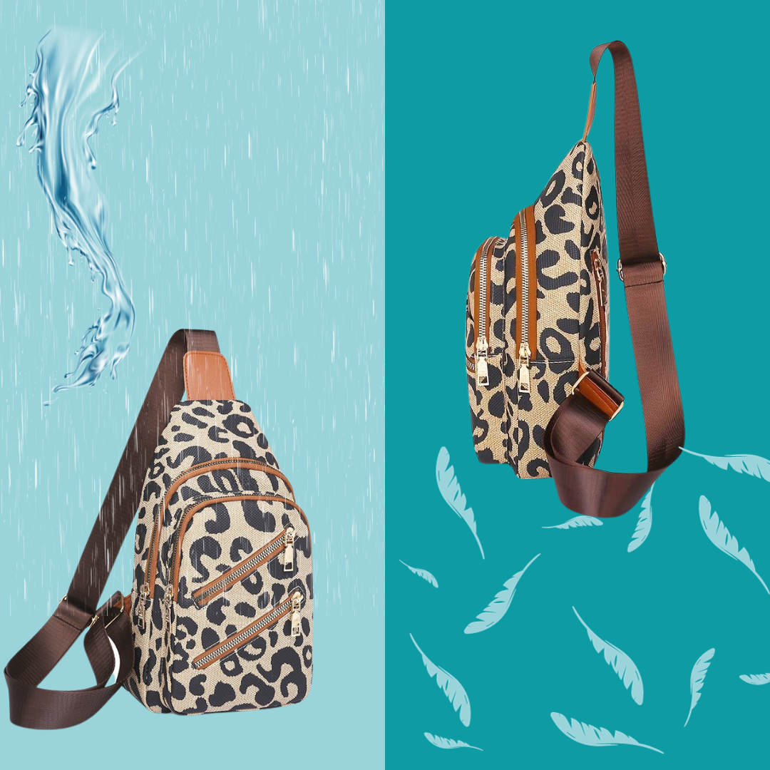CAPE TOWN Leopard Crossbody Bag