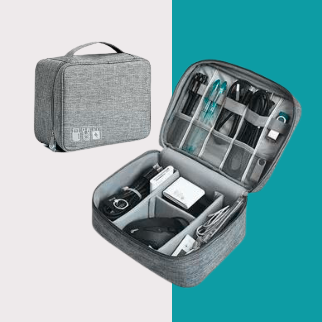eletronic case cable organizer eletronic bag
