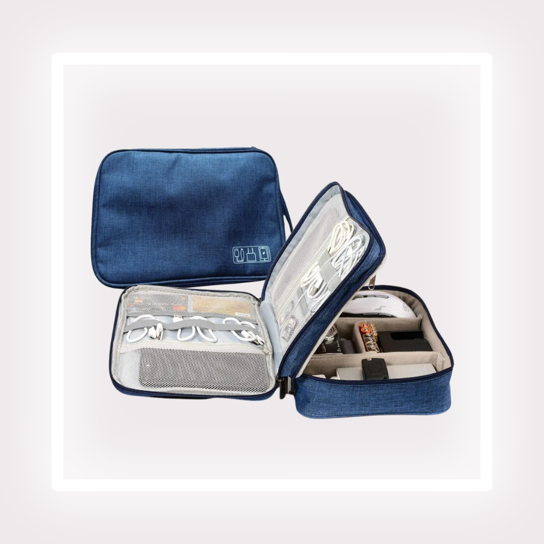 eletronic case cable organizer eletronic bag