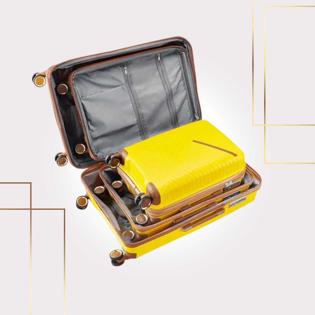lightweight tsa lock suitcase durable luggage 23067 cm1