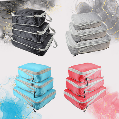 compressed storage bag packing cube travel storage organizer