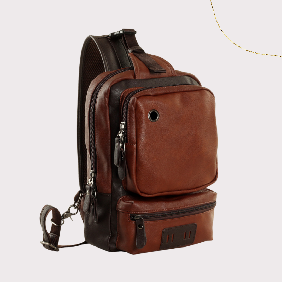 crossbody bag for men usb anti-theft crossbody backpack