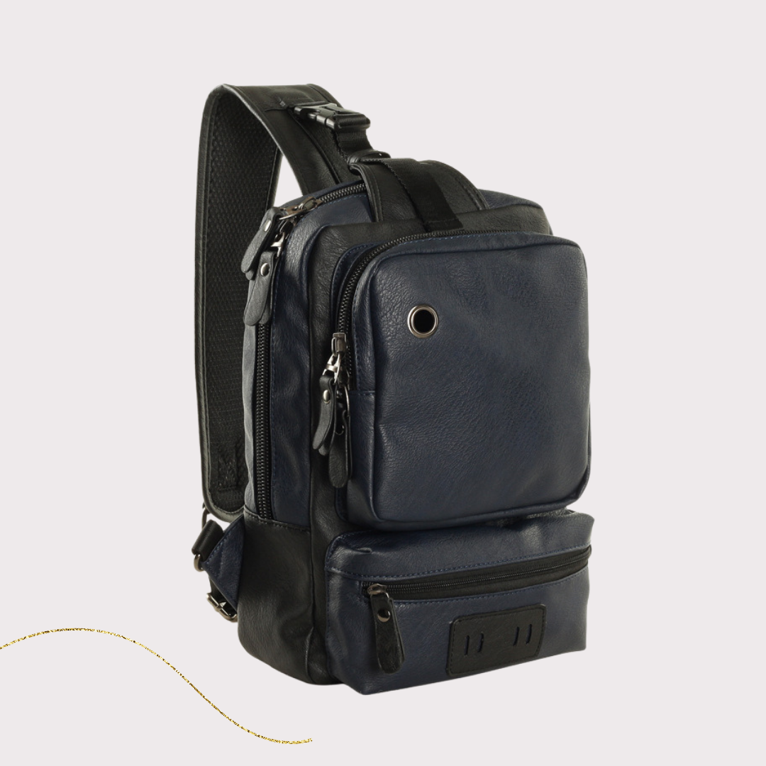 crossbody bag for men usb anti-theft crossbody backpack